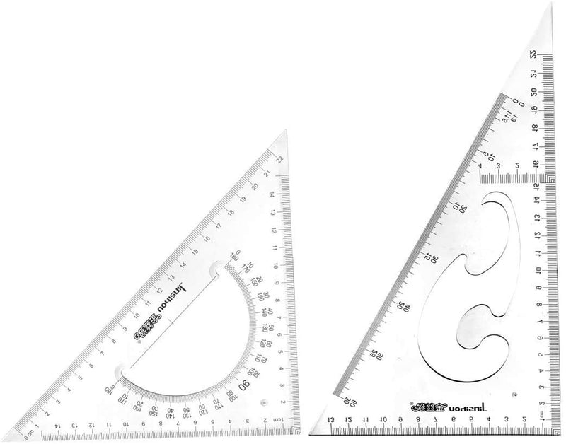 Utoolmart Geometry Compass Set with Pencil Eraser Compass Ruler Tape for Drawing Engineering Drafting Building Office Supplies - LeoForward Australia