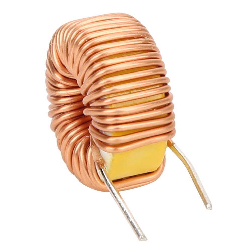  [AUSTRALIA] - 20PCs vertical toroid wind inductor wire, 5026 100UH 6A 0.6mm copper inductor coil for PCB, stable performance and durability