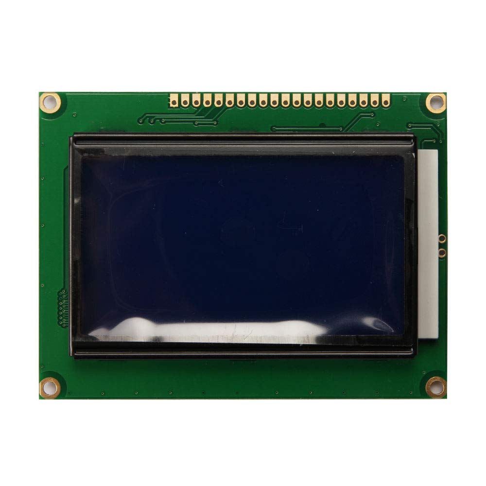  [AUSTRALIA] - Ximimark 1PCS 5V 12864 LCD Display Module 128x64 Dots Graphic Matrix LCD Blue Backlight