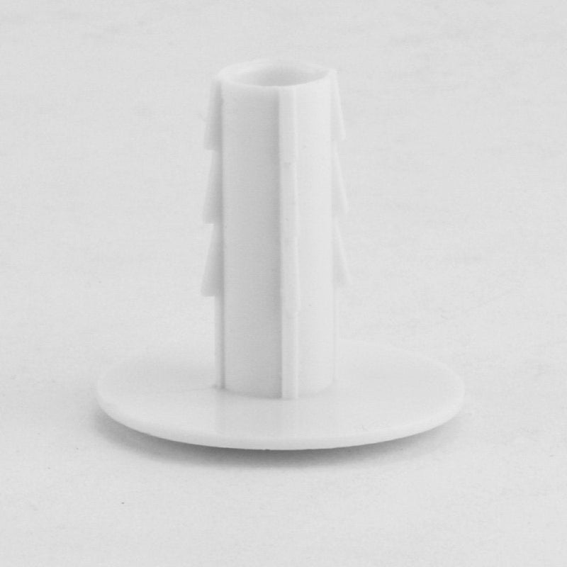  [AUSTRALIA] - Single Feed-Through Bushing, White, Pack of 100