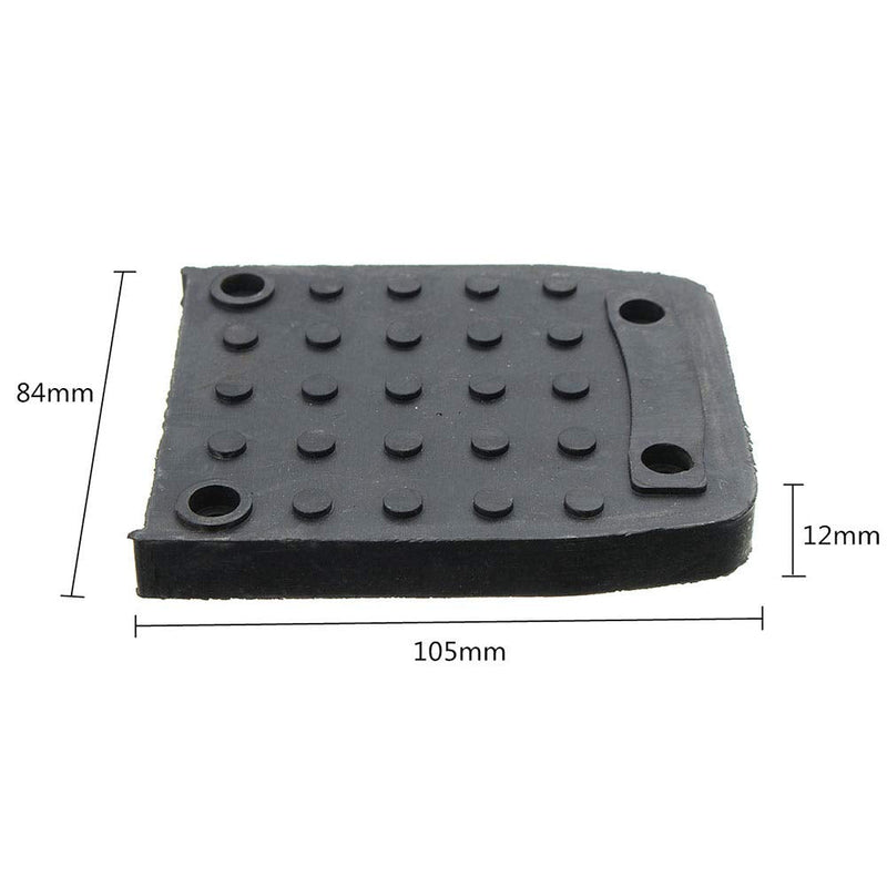  [AUSTRALIA] - Stilt Sole Anti-slip Pads for Drywall, 4pcs Stilts Sole Foot Pads Stilt Sole Replacement Kit,Construction Tripod Mat with Screw,Non-Slip Indoor Decoration