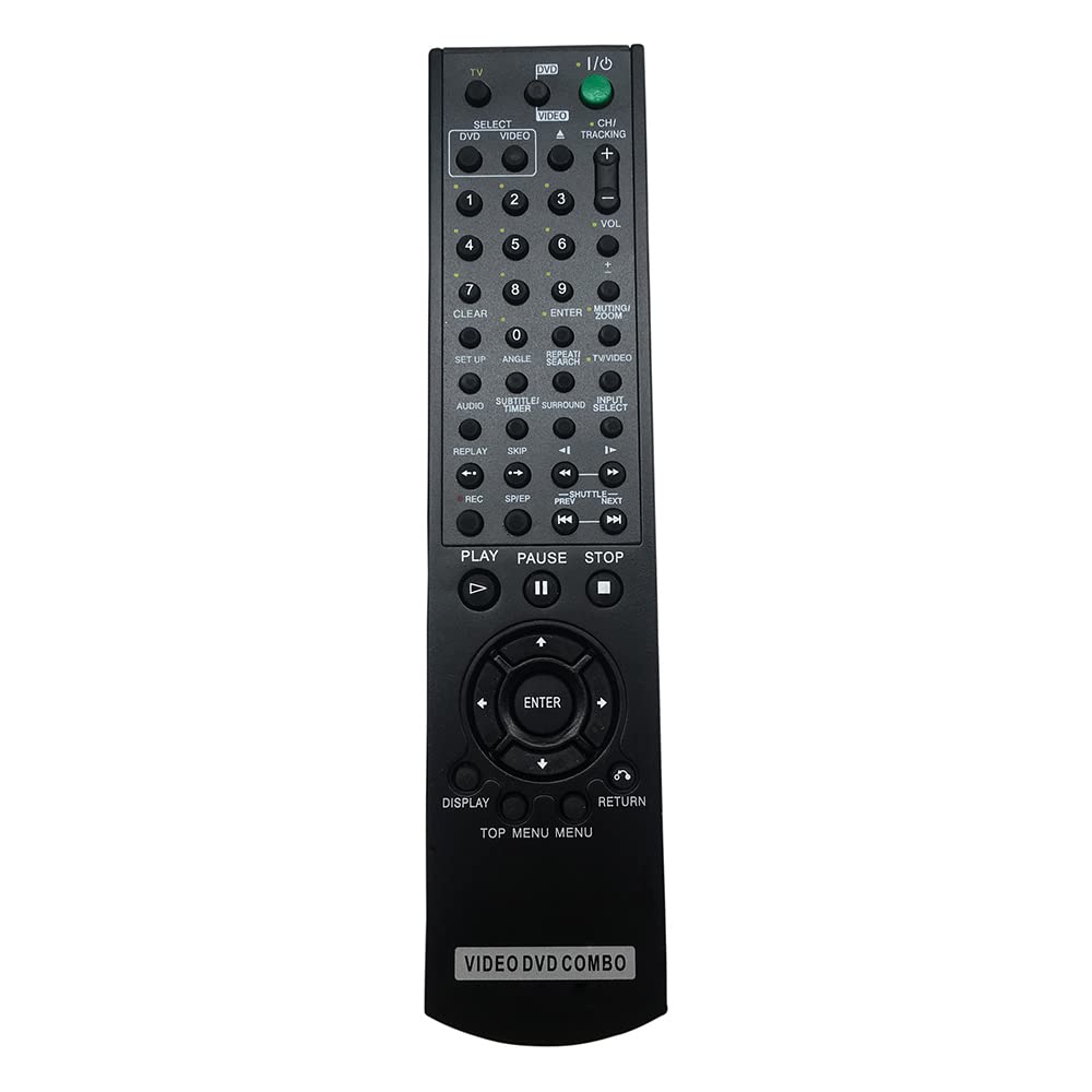  [AUSTRALIA] - Universal Replacement Remote Control Fit for SLV-D350 SLV-D350P SLV-D360P SLV-D370P SLV-D380 SLV-D380P for Sony DVD/VCR Combo Player 1 PCS