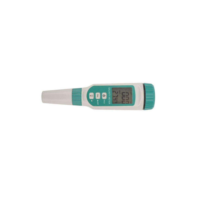 Digital Salinity Meter,Electronic Waterproof Water Quality Temp Test Meter ,0.00ppt-9.99ppt, 10.0ppt-50ppt Seawater Pool Aquarium Fish Multifunction Salinity Guage - LeoForward Australia