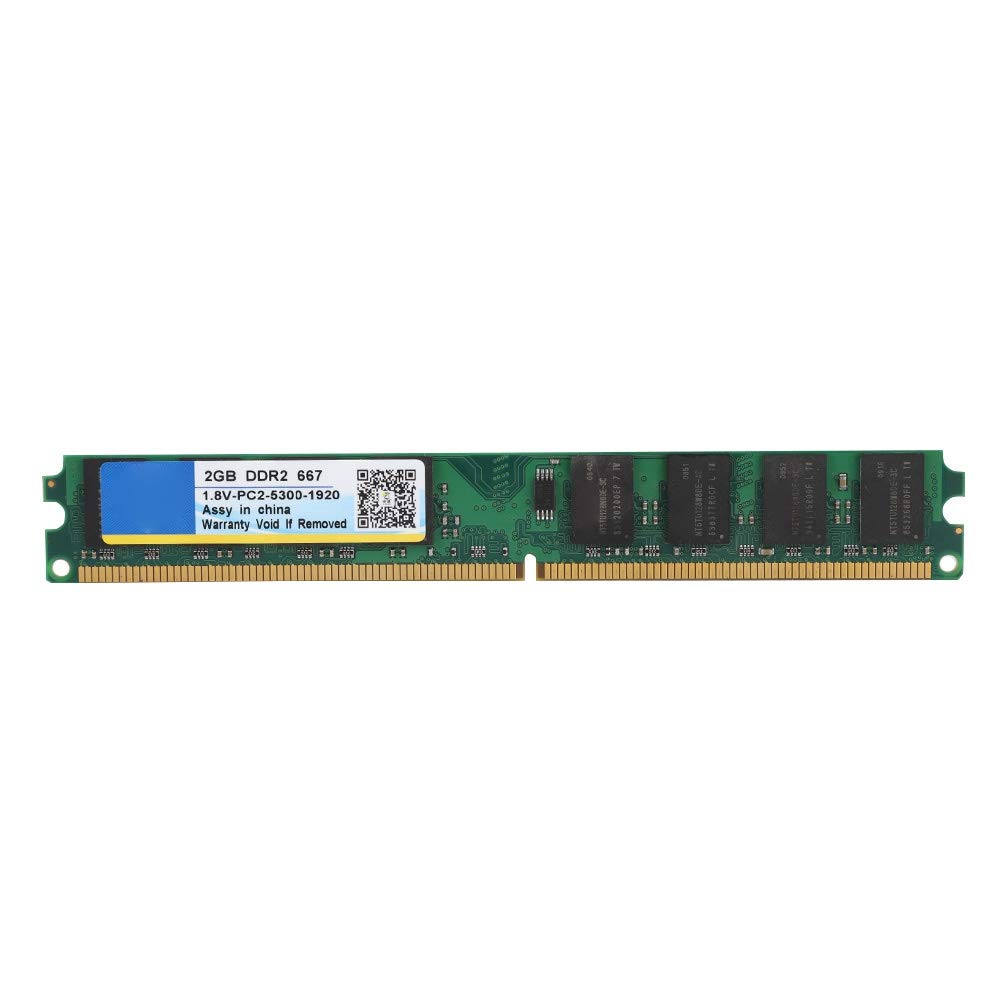  [AUSTRALIA] - 2G Memory RAM,2 GB 667 MHz DDR2, 240-Pin Laptop Memory for DDR2 PC2-5300 Desktop Computer,Motherboard