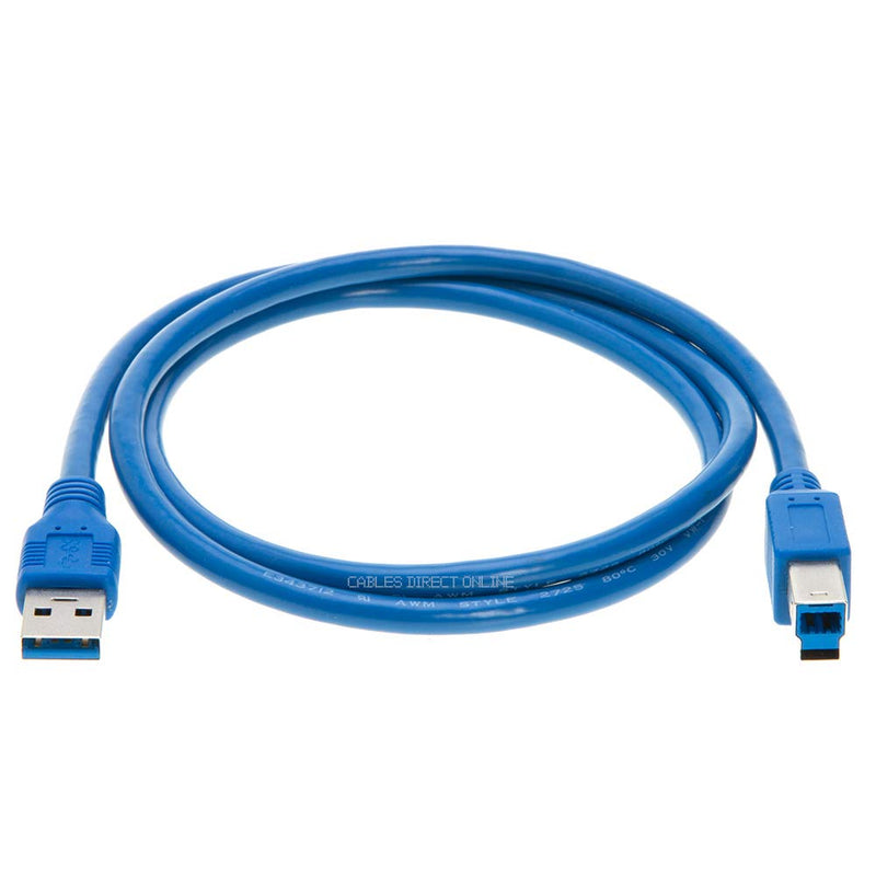  [AUSTRALIA] - USB 3.0 A Male to A/B/C Male Cable Cord 3FT 6FT 10FT Data Wire Charger Printer Laptop Pc (6FT, (A - Male) to (B -Male)) (A - Male) to (B -Male)