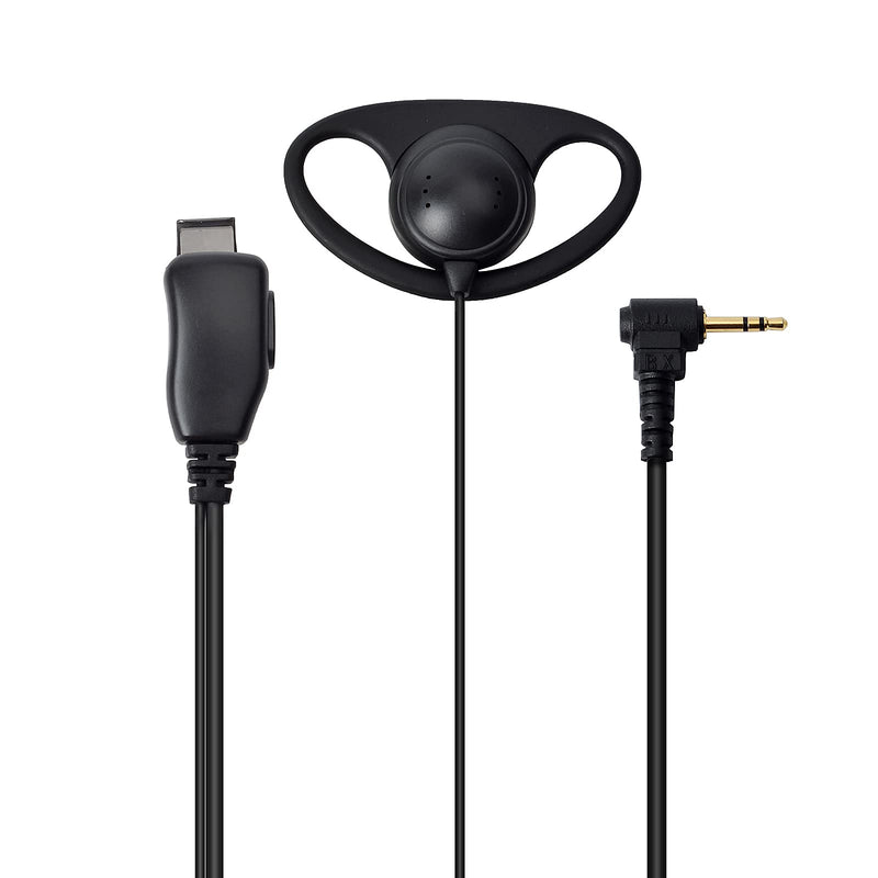  [AUSTRALIA] - UAYESOK 1 pin D Shape 2 Way Radio Earpiece for Motorola Talkabout Walkie Talkie T200 T200TP T260 T402 T460 T465 T600 T800 T6500 MC220R MR350R MS350R MJ270R(6 Pack)