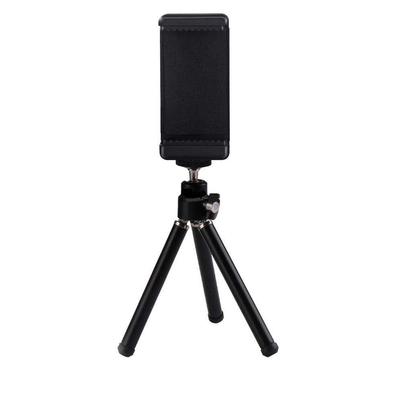  [AUSTRALIA] - eCostConnection 7" Extendable Mini Tripod + with Universal Smartphone Mount and Bluetooth Wireless Remote Control Camera Shutter for Smartphones & Microfiber Cloth b)Tripod + Mount + Remote