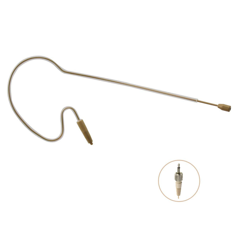  [AUSTRALIA] - Low Profile Light-Weight Headset Headworn Earhook Microphone JK MIC-J S90 Compatible with Sennheiser Wireless System