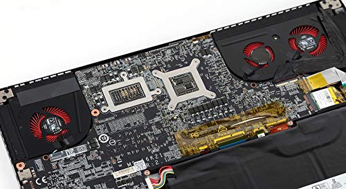  [AUSTRALIA] - HK-part Fan Replacement for MSI GS63VR Series GS63VR 6RF GS63VR 7RF GS63VR Stealth Pro MS-16K2 MS-17B1 BS5005HS-U2L1 BS5005HS-U2F1 Gpu CPU Cooling Fan