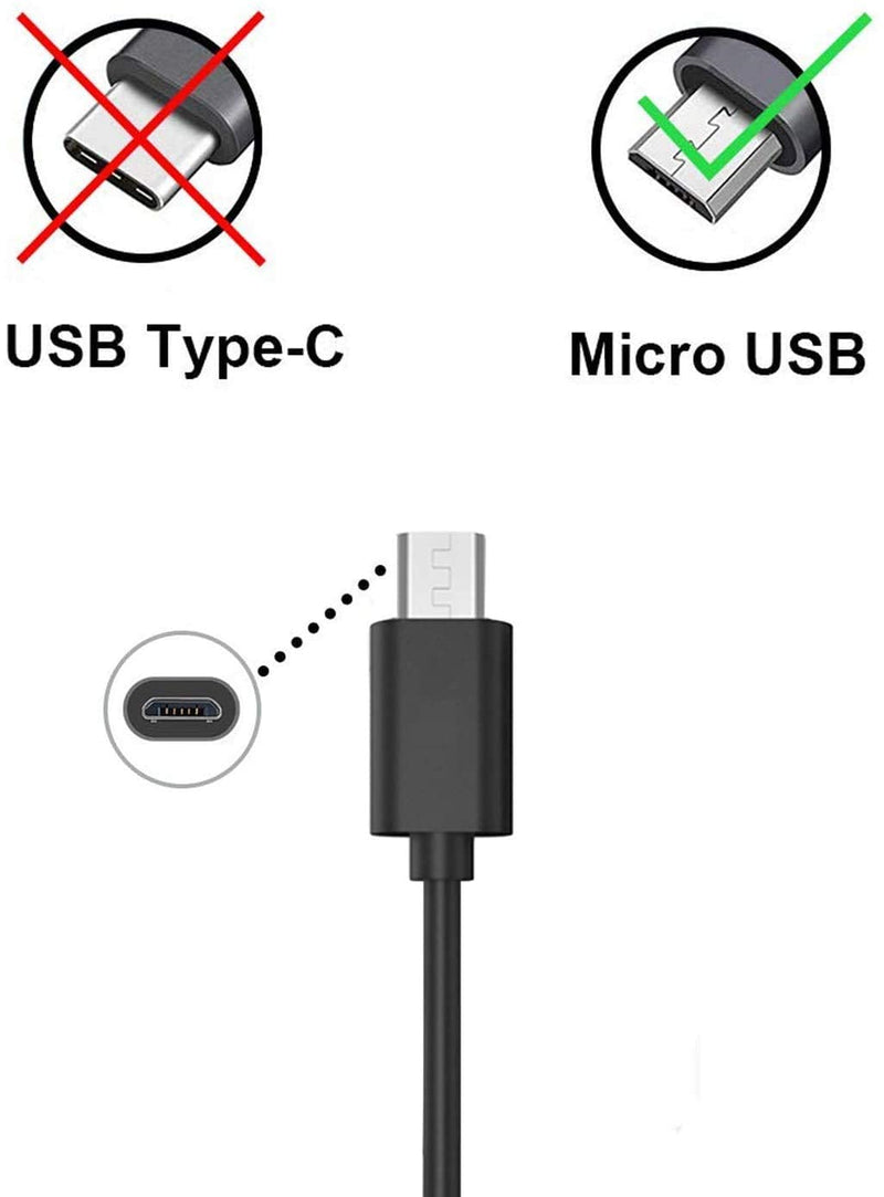  [AUSTRALIA] - Micro-USB Wall-Charger Fit for Samsung-Galaxy-Tab A, E, S2, 3, 4, 7.0" 8.0" 9.6" 9.7" 10.1", SM-T580/350/280/113/377/560/713 Tablet with 5Ft Cable Power Cord