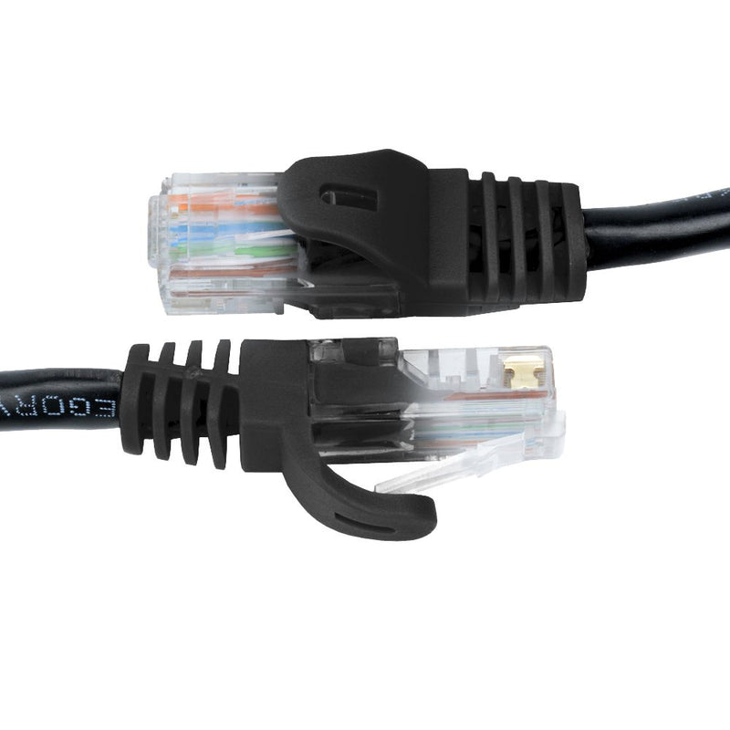  [AUSTRALIA] - Mediabridge Ethernet Cable (3 Feet) - Supports Cat6 / Cat5e / Cat5 Standards, 550MHz, 10Gbps - RJ45 Computer Networking Cord (Part# 31-699-03B) 3 Feet