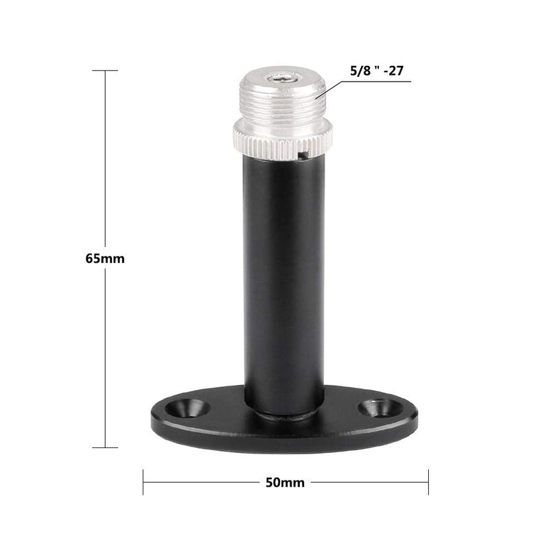  [AUSTRALIA] - CAMVATE Wall Mount Bracket with 5/8"-27 Male Screw for Mic Microphone Mount