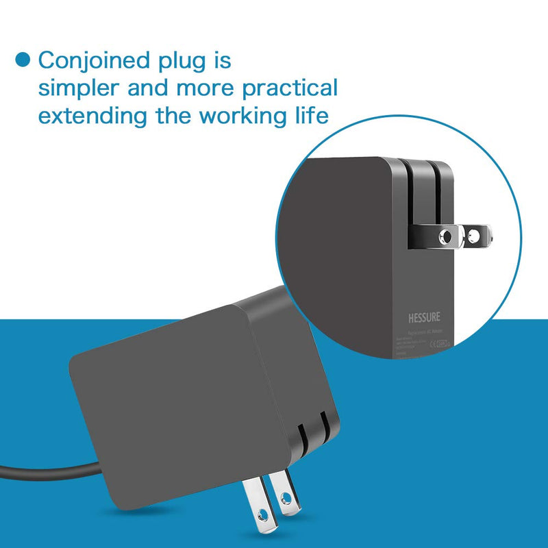  [AUSTRALIA] - 24W 12V 2A Portable Charger Power Supply for Microsoft Surface RT Surface Pro 1 and Surface 2 1512 Charger, by HESSURE