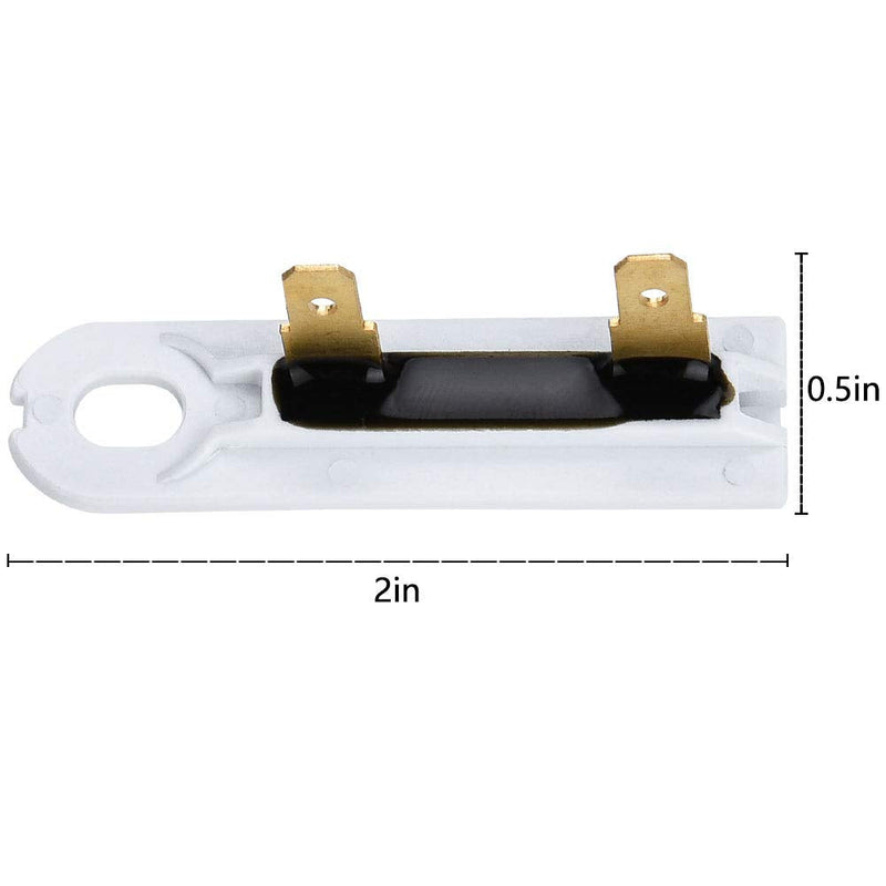  [AUSTRALIA] - 3392519 Dryer Thermal Fuse (3 Pack) Replacement for Whirlpool WP3392519 Replaces Part # AP6008325 3388651 694511