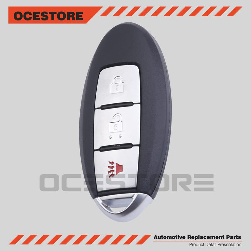  [AUSTRALIA] - OCESTORE 3 Button Car Key Fob Keyless Entry Remote Replacement for 2014-2016 Rogue Replace KR5S180144106 285E3-4CB1A