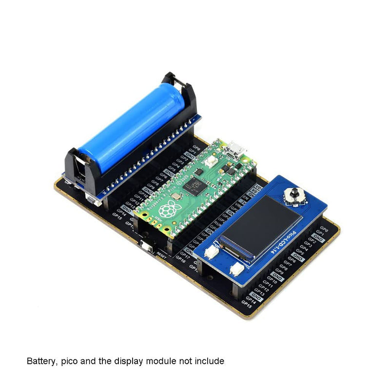  [AUSTRALIA] - Coolwell Dual GPIO Expander for Raspberry Pi Pico Board, Two Sets of Male Headers for Directly Connecting Expansion Modules Pico-Dual-Expander