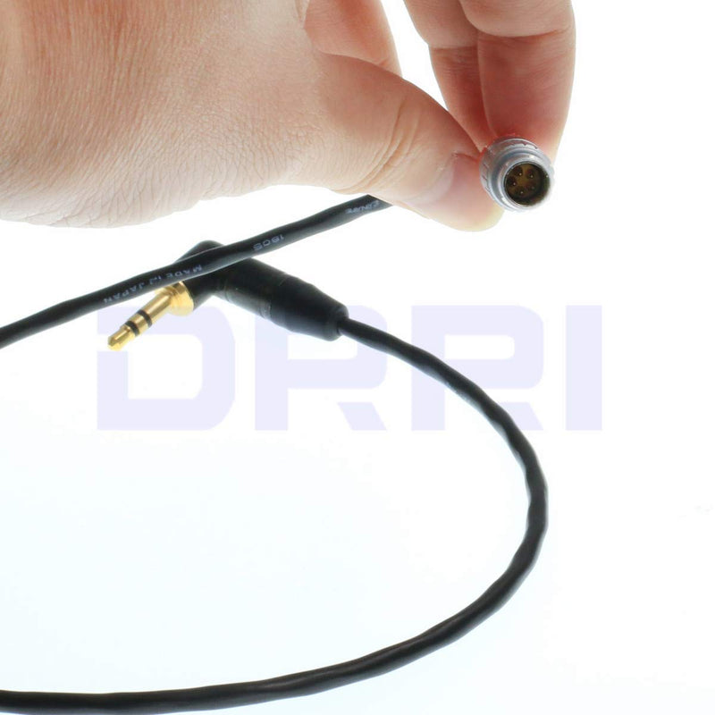  [AUSTRALIA] - DRRI Tentacle Sync Adapter Cable for 5Pin to 3.5mm Jack Tentacle Timecode Generator