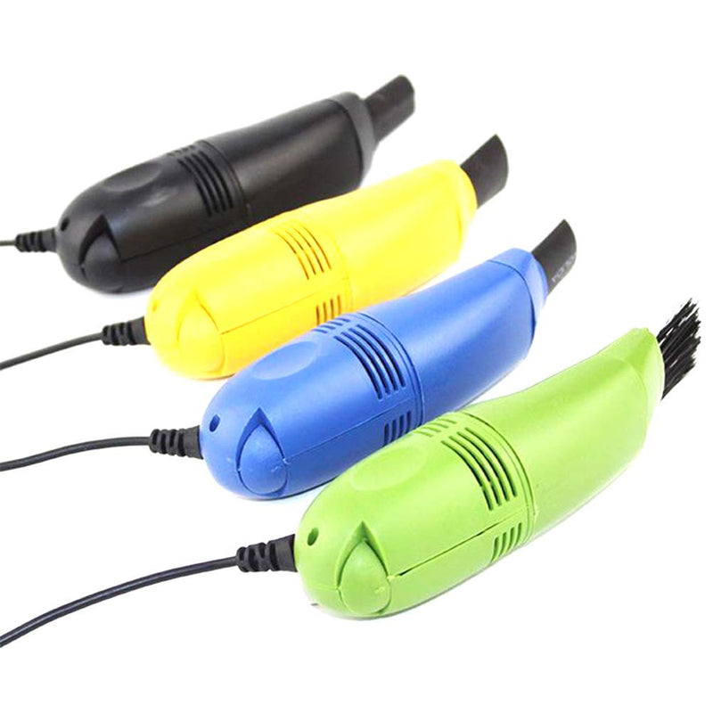  [AUSTRALIA] - NUOBESTY Mini USB Vacuum Cleaner Keyboard Computer Cleaner for Car or Home (Random Color)