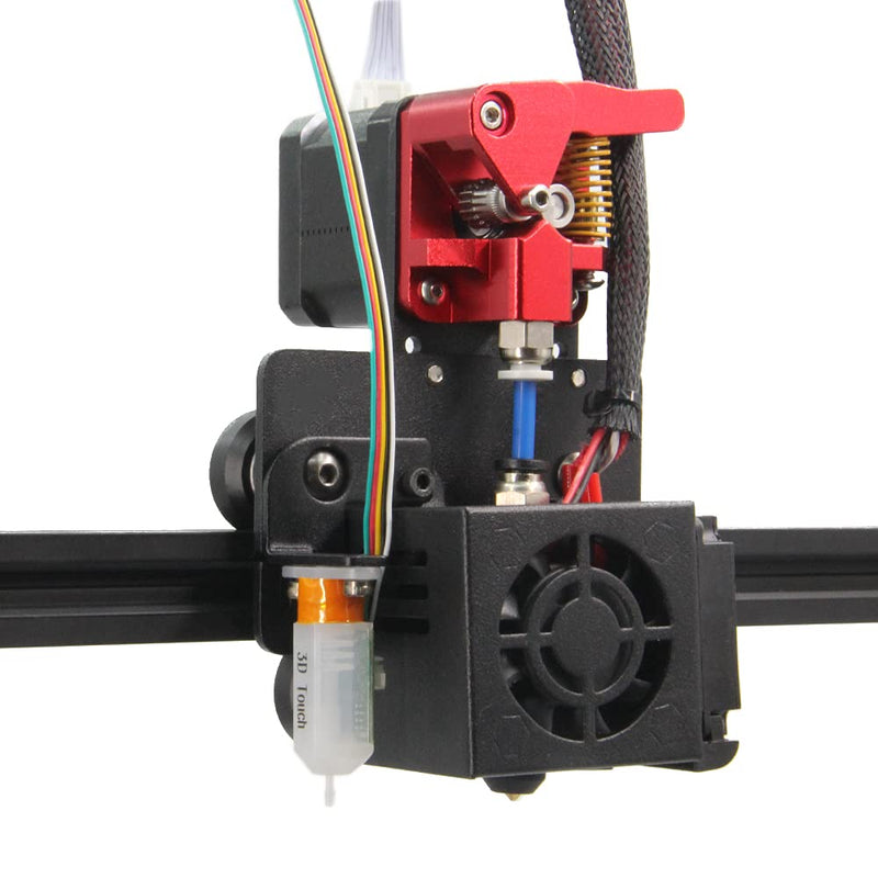  [AUSTRALIA] - Zeberoxyz Dual Gear Version Direct Drive Extruder with Pulleys Upgrade Aluminum Plate with Stepper Motor Kit Easy Print Flexible Filament for Ender5 Series(Dual Gear Extruder Aluminum Plate+Motor Kit) Dual Gear Extruder Aluminum Plate+Motor Kit