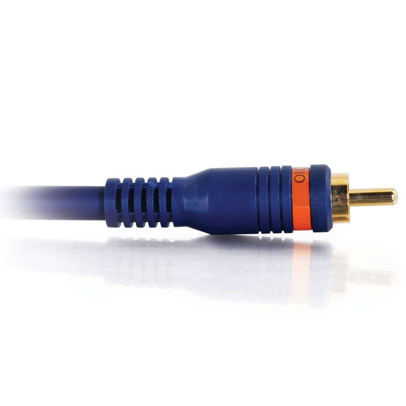  [AUSTRALIA] - C2G 29115 Velocity S/PDIF Digital Audio Coax Cable, Blue (6 Feet, 1.82 Meters)