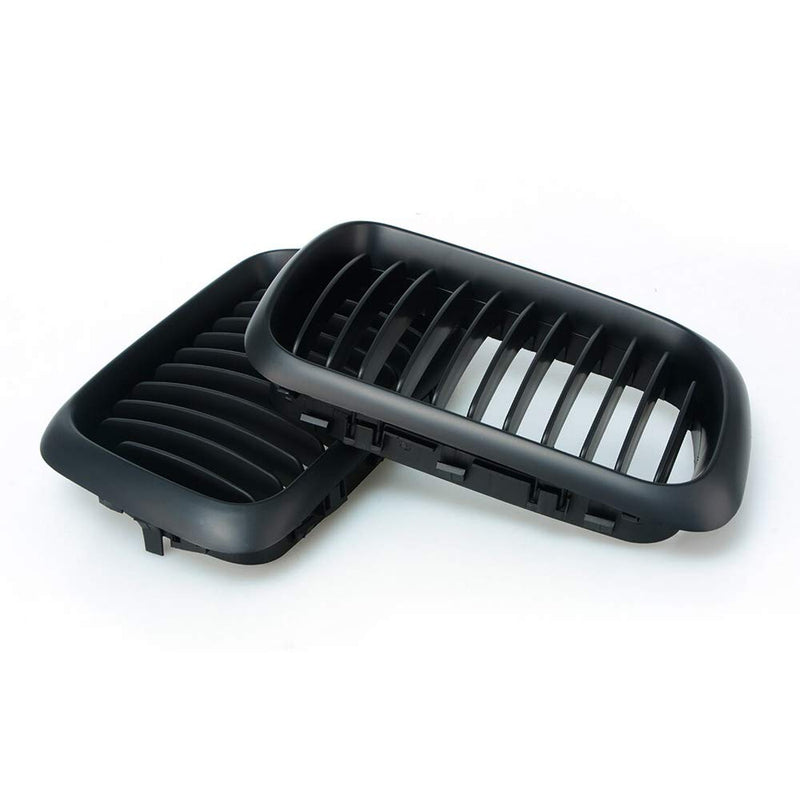  [AUSTRALIA] - Heart Horse Car Kidney Front Grilles Sport Grill for BMW E36 3 Series 318i 320 323i 328 M3 1997-1999,Replace 51138195152,51138195151
