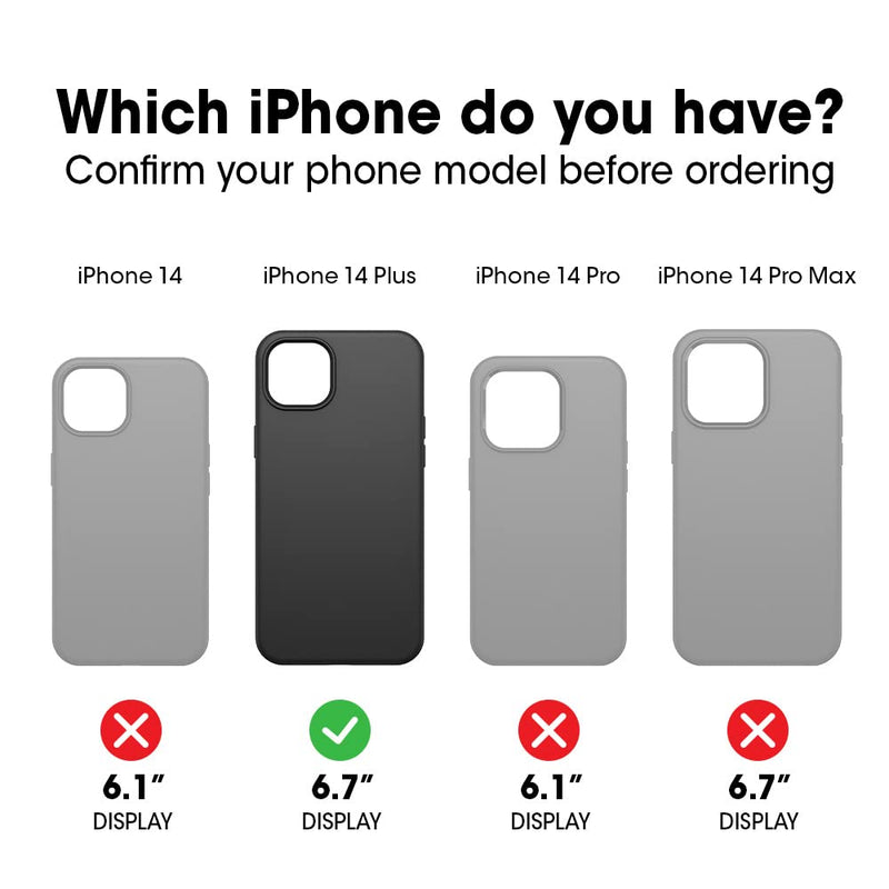  [AUSTRALIA] - OtterBox DEFENDER XT CLEAR SERIES for iPhone 14 Plus - LAVENDER SKY (Purple/Clear) Defender Series XT Lavender/Clear