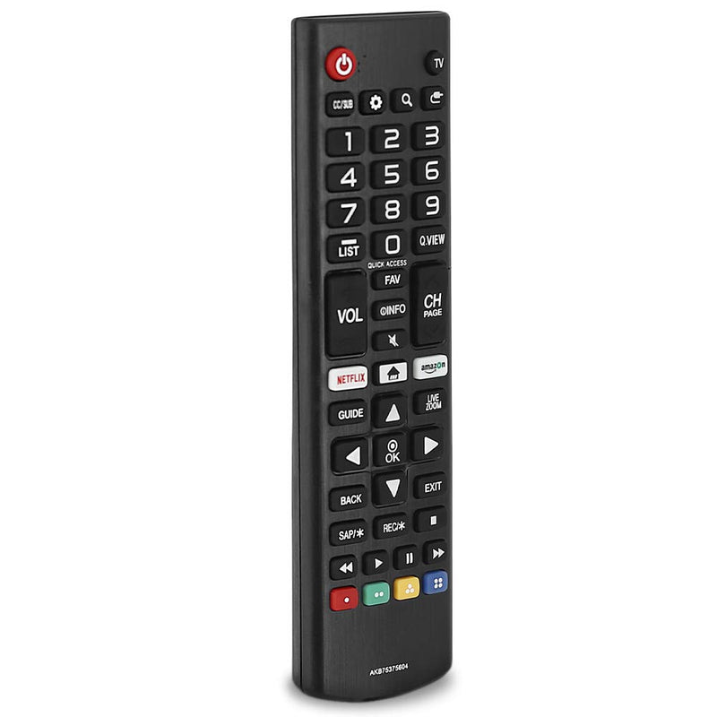 New Remote Control AKB75375604 Replacement for LG Smart TV 32LK540BPUA 32LK610BPUA 43LK5700BUA 43LK5700PUA OLED65W8P Replaced for LG LCD LED HDTV TV Remote Controller with Netflix and Amazon - LeoForward Australia