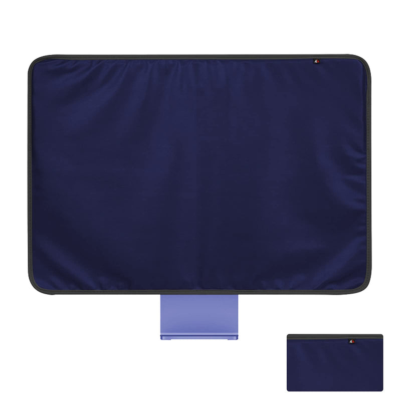  [AUSTRALIA] - Dust Cover for 2021 Apple iMac(24-inch),Cover Compatible for iMac 2021 24 inch,Monitor Computer Protector Case，Protect Computer Screen Keep Clean (Dark Blue) Dark Blue