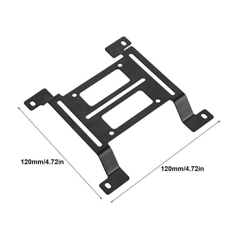  [AUSTRALIA] - Wendry Computer Water Cooling 12cm Water Tank Pump Bracket, Metal Arched Bracket, Pump Mounting Bracket for 120mm Radiators