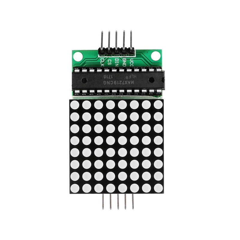  [AUSTRALIA] - ACEIRMC 2PCS MAX7219 Dot Matrix Display Module Single-Chip Control LED Module DIY Kit for Arduino with 5pin Line (A) A