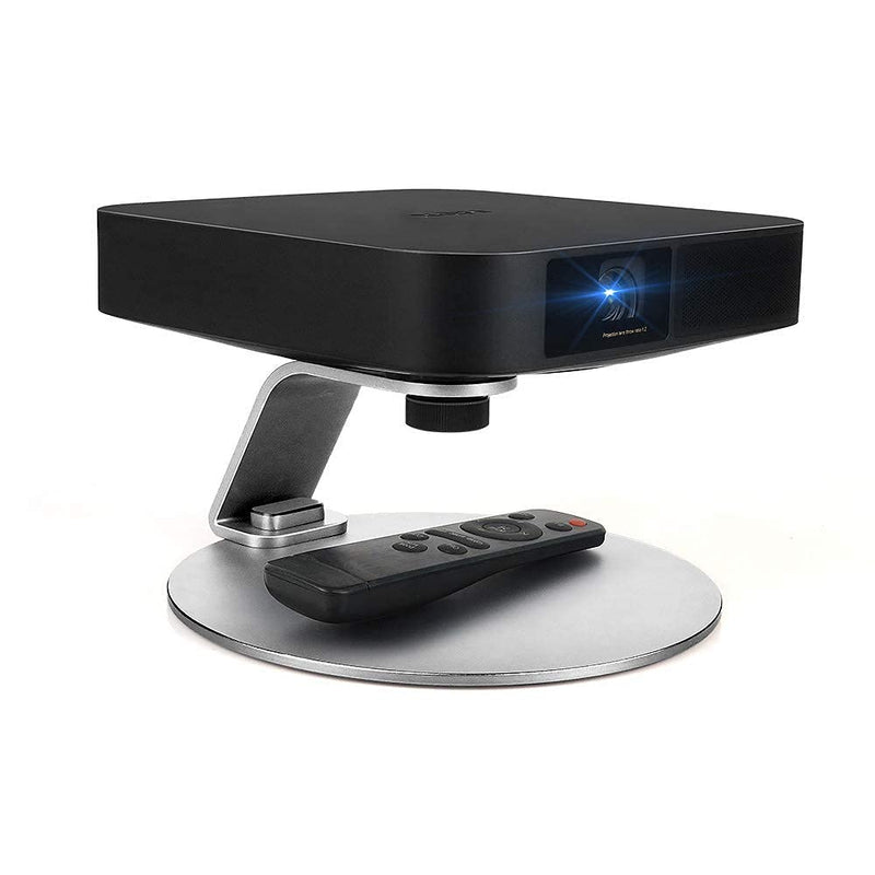  [AUSTRALIA] - Liboer Projector Stand Table Mobile Projector Mount Removable Adjustable Universal Projectors Bracket Portable Holder for Studio, Home & Office and Stage Aluminum Alloy 1/4" Screw Size Projector table stand