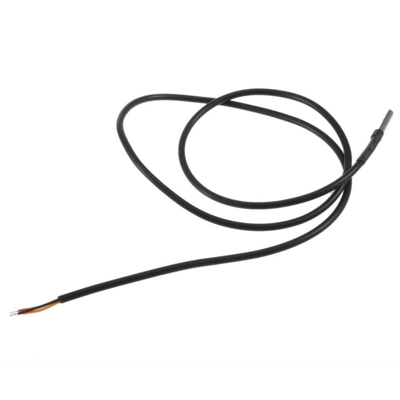  [AUSTRALIA] - Aideepen 5 x 2 m Cable Temperature Digital Thermal Probe Sensor DS18B20 Stainless Steel Probe Accurate Reading Temperature -55 °C to + 125 °C 2M