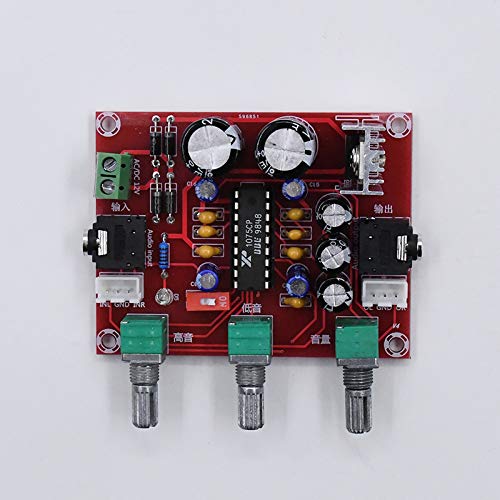  [AUSTRALIA] - Taidacent XH-M151 Digital Tuning Preamp Tone Board Tube Mic Preamp Audio Processor Preamplifier XR1075 Digital Preamplifier