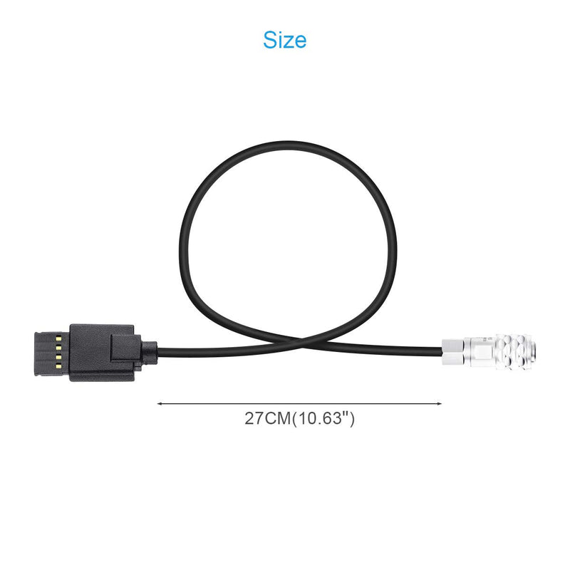  [AUSTRALIA] - Fomito Power Supply Cable Adapter for DJI Ronin S Gimbal Stabilizer to BMPCC 4K 6K BMD BlackMagic Design Pocket Cinema Camera