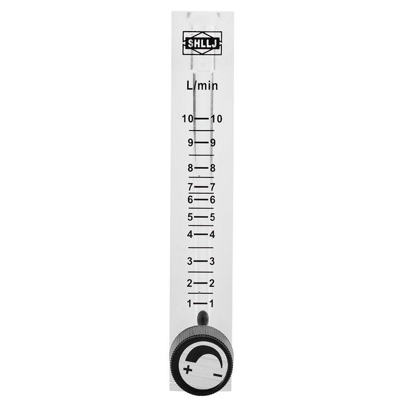 Gas Flowmeter, LZQ-7 Flowmeter 1-10LPM Flow Meter with Control Valve for Oxygen Air Gas - LeoForward Australia