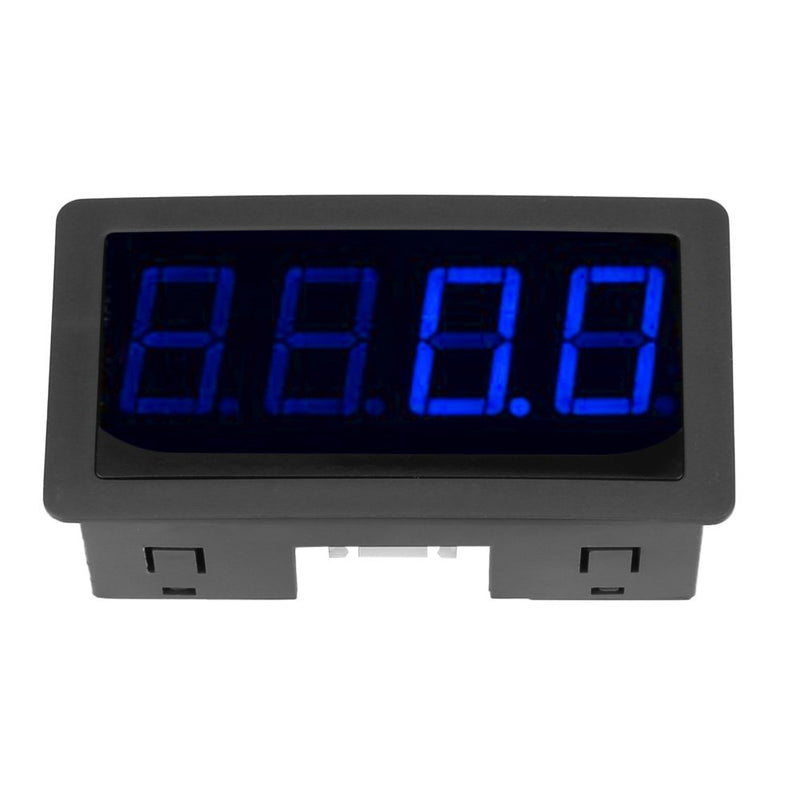  [AUSTRALIA] - Tachometer, Meter Digital Tachometer, 4 Digital LED Display Tachometer + Hall Proximity Switch Sensor NPN, Red/Blue (Blue)