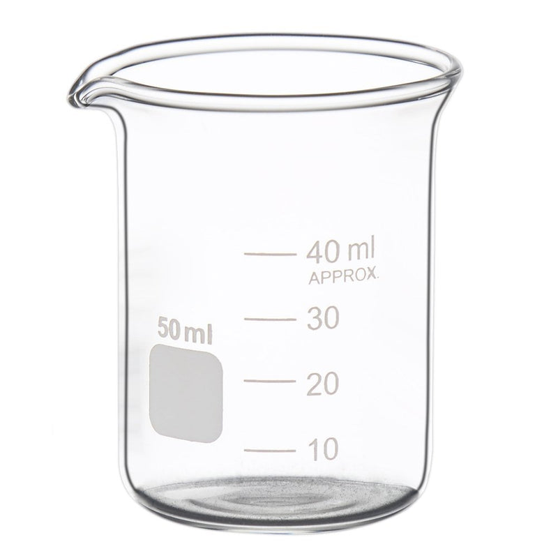 Glass Measuring Low Form Beaker Set 50ml 100ml 250ml Glass Graduated Beaker Set - LeoForward Australia