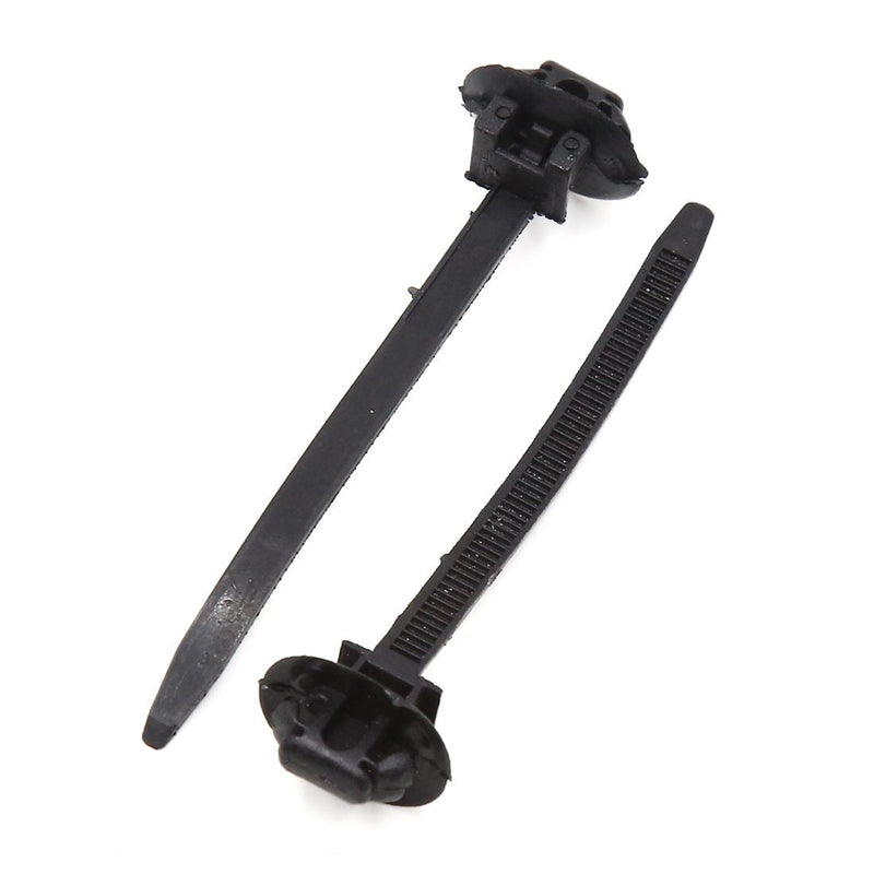  [AUSTRALIA] - uxcell 20Pcs 5mm x 85mm Plastic Adjustable Self-Locking Cable Ties Zip Wire Fastener Black