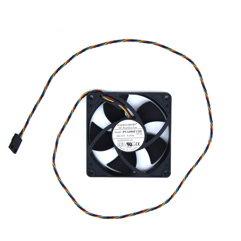  [AUSTRALIA] - BAY Direct 12V 0.36A 4WIRE 4.32W 80 * 80 * 20mm Replacement Rear Case Fan for Dell OptiPlex 790 990 SFF Compatible Part Number PVA080F12H 725Y7