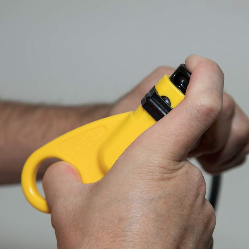 Klein Tools VDV002-818 Coax Cable Tester / Cable Installation Kit, Cable Stripper, Crimper, Coax Explorer 2, and 6 F Compression Connectors - LeoForward Australia