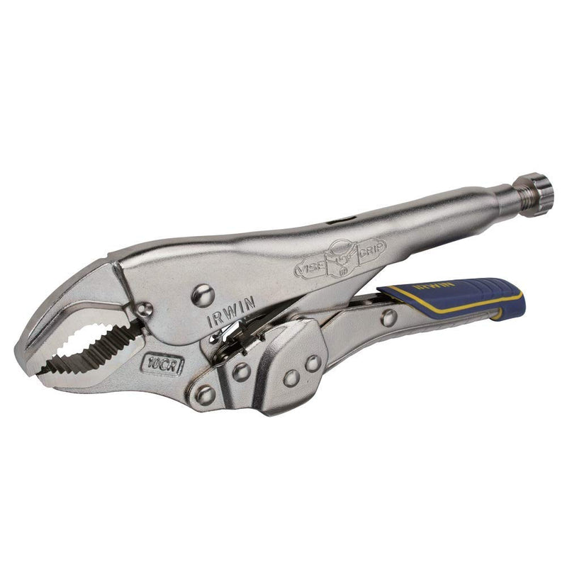  [AUSTRALIA] - IRWIN VISE-GRIP Locking Pliers, 10-Inch Fast Release Curved Jaw (IRHT82573) NEW