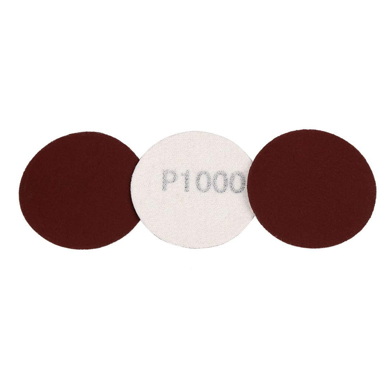  [AUSTRALIA] - uxcell 100pcs 2 Inch Hook and Loop Sanding Discs 600 800 1000 1200 1500 Assorted Grits Round Sandpaper