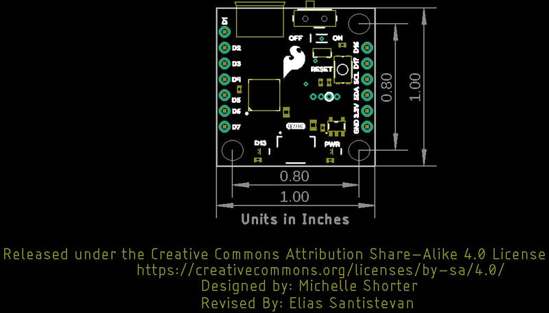  [AUSTRALIA] - SparkFun Qwiic Micro-SAMD21 Development Board 1 inx1 in microcontroller Qwiic Connect System Micro-B USB Interface for Program Use Compatible with Arduino Platform or Python UF2 bootloader 3.3V Logic