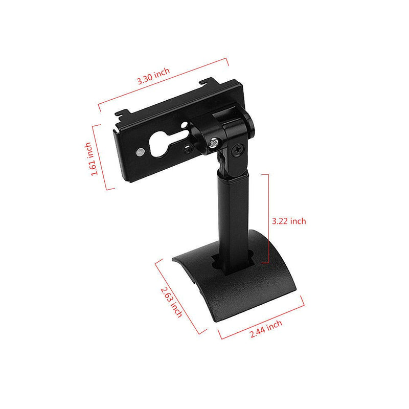  [AUSTRALIA] - Speaker Wall Mount for Bose UB-20 Series II Ceiling Mount Bracket Compatible with All Bose CineMate Lifestyle ST535 ST525 ST520 535III 525III Speakers Mounting Brackets (Not for Lifestyle 650), Pair