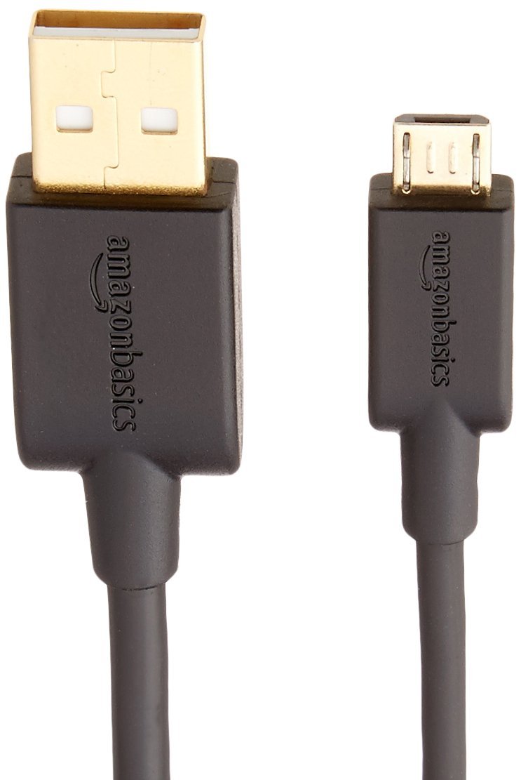  [AUSTRALIA] - Amazon Basics USB 2.0 A-Male to Micro B Cable, 10 feet, Black 1 Pack