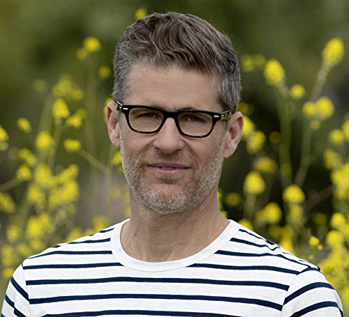  [AUSTRALIA] - peepers by peeperspecs Clark Blue Light Square Reading Glasses Black - Blue Light Filtering Lenses 41 Millimeters 2 x
