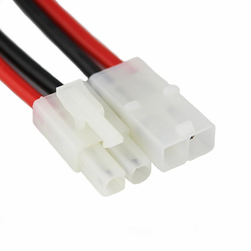 OliYin 3pairs Tamiya Plug Male Female Connector Adapter Cable 14awg 10cm for RC Car Lipo Battery Charge(Pack of 3) - LeoForward Australia