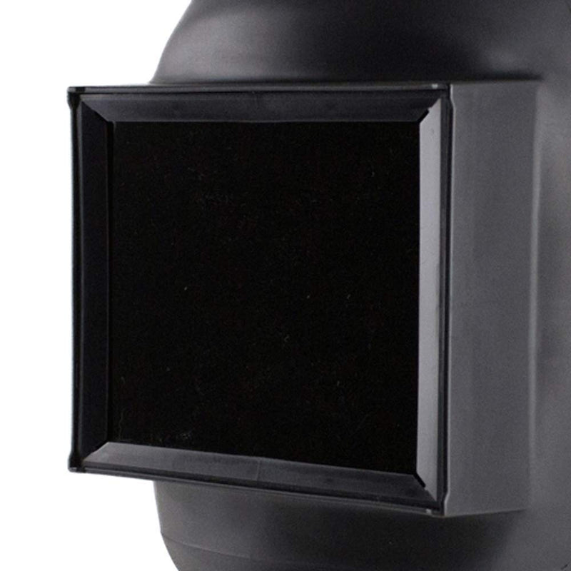  [AUSTRALIA] - Sellstrom Lightweight, Super Tuff Nylon Welding Helmet with 4-1/4" x 5-1/4" Sel-Snap Fixed Front, Tough Thermoplastic Resin, Silver Coated, S29911