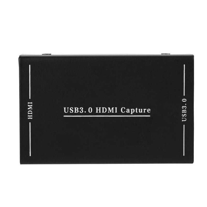  [AUSTRALIA] - Capture Card, Audio Video Capture Card with Microphone 4K HDMI Loop-Out, 1080p 60fps Video Recorder for Gaming/Live Streaming/Video Conference