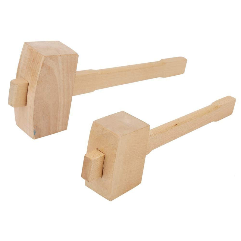  [AUSTRALIA] - Professional Carpenter Wooden Hammer Wood Tapping 100% Woodworking Tool with Angled Striking Face